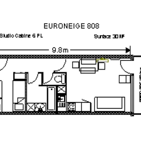 Appartement Confort 6 Pers, Animaux Admis, Vue Sud-ouest - Fr-1-859-26